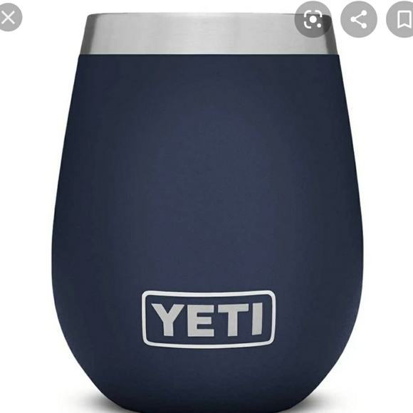 Yeti Other - YETI Rambler 10oz Insulated Navy Wine Tumbler